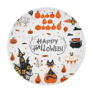 Halloween Elements Set Design Snijplank
