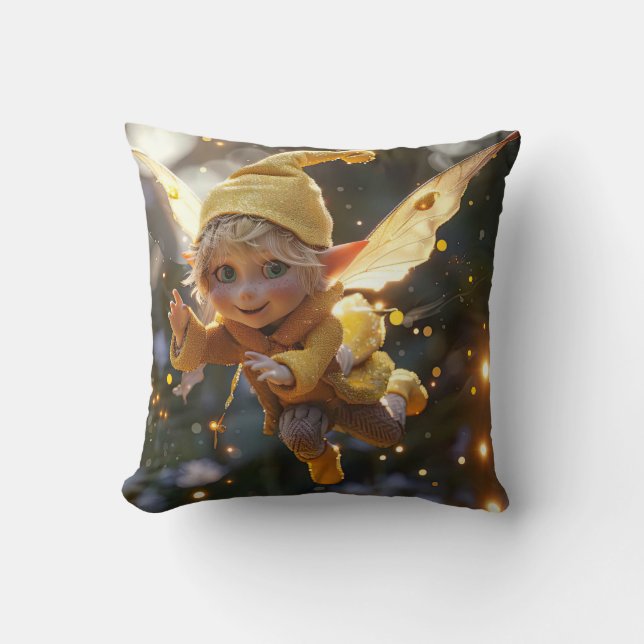 halloween-elfen kussen (Voorkant)