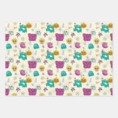 HALLOWEEN EN HERFST CREEPT PATROON INPAKPAPIER VEL (Voorkant 3)