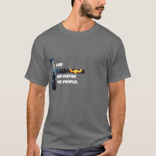 Halloween (en misschien vijf mensen) t-shirt