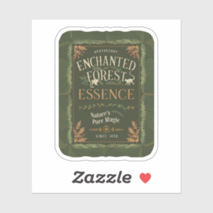 Halloween Enchanted Forest Essence-drankje Sticker