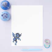 Halloween, eng Evil Gargoyle Demon Flyer (Enkel)