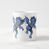  Halloween, eng Evil Gargoyle Demon Grote Koffiekop (Voorkant)