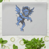  Halloween, eng Evil Gargoyle Demon Theedoek (Gevouwen)