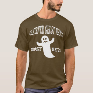 Halloween eng wat Ghost wil Spooky Boo Fu T-shirt
