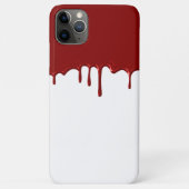 Halloween enge bloed rode druppels bloederig Case-Mate iPhone case (Achterkant)