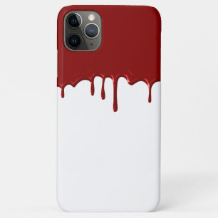 Halloween enge bloed rode druppels bloederig iPhone 11 pro max hoesje
