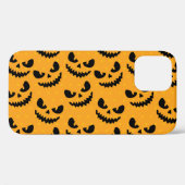 Halloween: enge gezichten,  stijl. Case-Mate iPhone case (Achterkant (horizontaal))