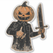  Halloween Enge Jack Spooky Seizoen Sticker (Voorkant)