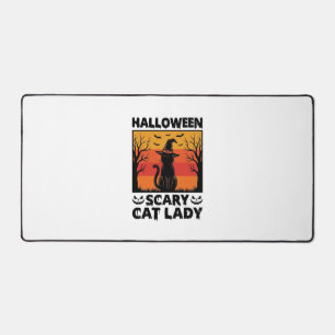 Halloween Enge Kattenvrouw Vintage Gravure Shirt D Bureaumat