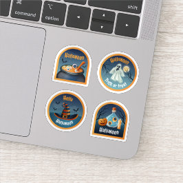 Halloween enge sticker collectie