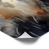 Halloween English Setter with Pumpkins Scary Perfect Poster (Hoek)