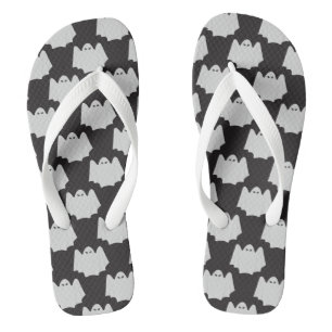 Halloween, engstige geest, snoep of een poets, boe teenslippers