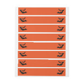 Halloween envelopper les Étiquettes (Feuille)