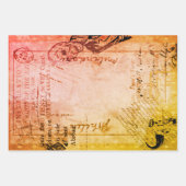 Halloween  Ephamera Zombie Scary Letter Inpakpapier Vel (Voorkant 3)