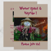 HALLOWEEN / ÉPIVANTAIL MIGNON / INVITATION À LA FÊ (Devant / Derrière)