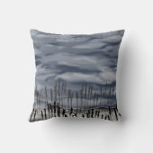 Halloween Épouvantail Épouvantail Lancer Coussin (Verso)