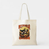 Halloween Equestrian Tote Bag (Achterkant)