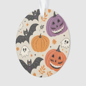 Halloween et motif d'automne (devant)