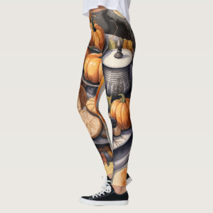 Halloween eten voor feestje met thema leggings