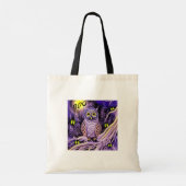 Halloween Eule Tote Bag (Achterkant)