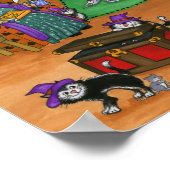 Halloween Eve. Poster d'Halloween pour les enfants (Coin)