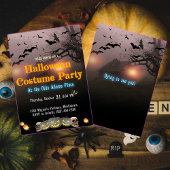 Halloween Evenement Haunted House Pompoen Adult Pa Kaart
