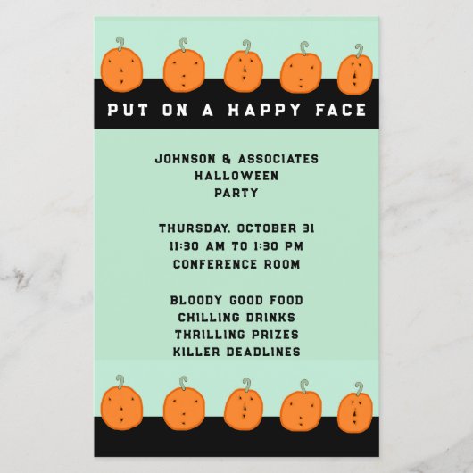 Halloween Event Flyer (Voorkant)