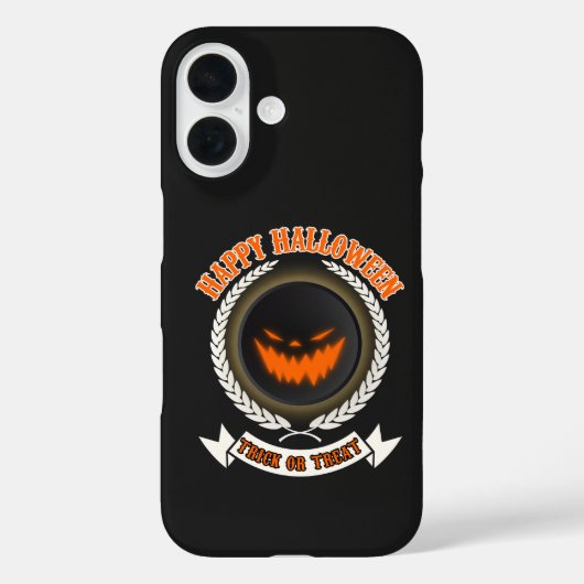Halloween Evil Pumpkin Face Spooky Night Case-Mate iPhone Case (Achterkant)
