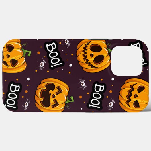 Halloween Evil Pumpkins iPhone Case Mate (Achterkant (horizontaal))
