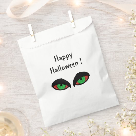 Halloween Eyes Bedankzakje (Geknipt)