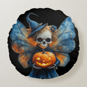 Halloween Fairy Rond Kussen