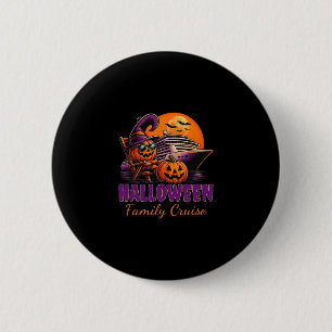 Halloween familie cruise bijpassende gezinscruise ronde button 5,7 cm