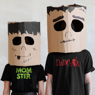 Halloween Familie Matching Vader Dadcula Dracula T-shirt