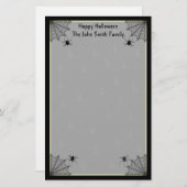 Halloween Family Stationery Briefpapier (Voorkant / Achterkant)