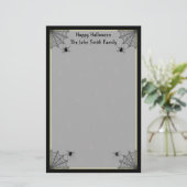 Halloween Family Stationery Briefpapier (Staand voorkant)