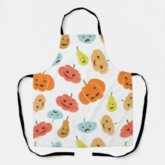 Halloween Fanny pompoenen patroon Schort