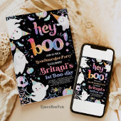 Halloween Fantôme Anniversaire Invitation Party He