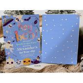Halloween Fantôme Anniversaire Invitation Party He