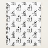 Halloween, Fantôme Blanc Mignon, Friandise ou Farc (Devant)