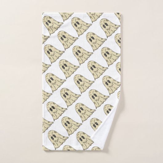Halloween fantôme mignon (Serviette à main)