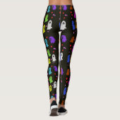 Halloween fantômes Leggings (Dos)