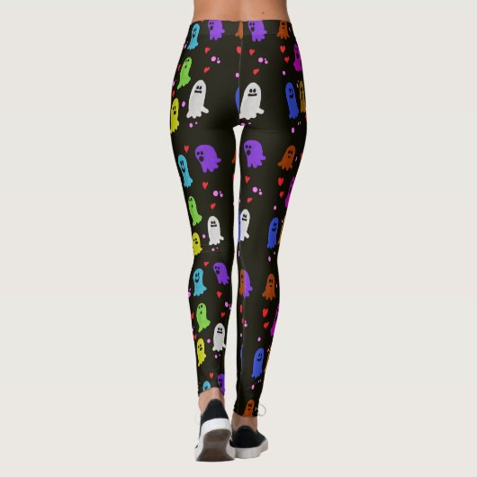 Halloween fantômes Leggings (Dos)