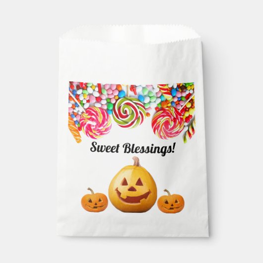 Halloween Favor Bags Bedankzakje (Voorkant)