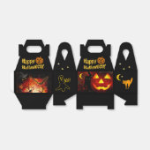 Halloween Favor Box Bedankdoosjes (Uitgevouwen)