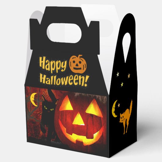Halloween Favor Box Bedankdoosjes (Geopend)