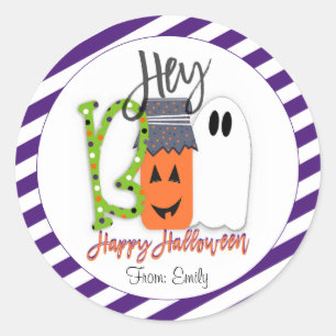 Halloween Favor Tags Kinder trekkers