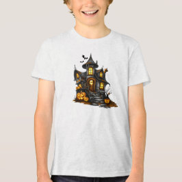 Halloween feeëriek herfst Tri-Blend shirt