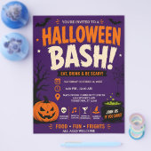 Halloween Feest Flyer (Enkel)