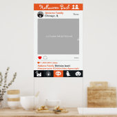 Halloween Feest Frame Feest Prop Foto Booth Poster (Keuken)